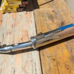 GSXR1100W GU75C 2x Auspuff Schalldaempfer Endtopf exhaust muffler pipe 13