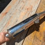 GSXR1100W GU75C 2x Auspuff Schalldaempfer Endtopf exhaust muffler pipe 22