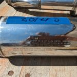 GSXR1100W GU75C 2x Auspuff Schalldaempfer Endtopf exhaust muffler pipe 3