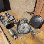 GSXR750W 17E GR7BB Motorteile Anlasser Lichtmaschine 2