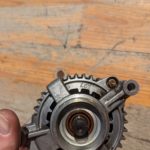 GSXR750W 17E GR7BB Motorteile Anlasser Lichtmaschine 50