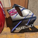 GSXR750W GSX R 750 W GR7BB 94481 17E00 cowling side cover Verkleidung Seitenteil L 2