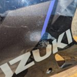 GSXR750W GSX R 750 W GR7BB 94481 17E00 cowling side cover Verkleidung Seitenteil L 3