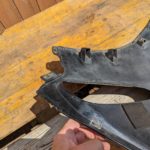 GSXR750W GSX R 750 W GR7BB 94481 17E00 cowling side cover Verkleidung Seitenteil L 9