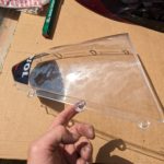 Honda CBR1000RR SC57 REPSOL Windschutz Scheibe Windschild windshield wind screen 64250 MEL D10ZA 11