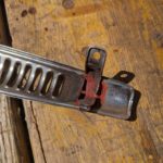 Honda DAX 50 ST50 Auspuff Anlage Schalldaempfer Blende exhaust muffler pipe cover 13