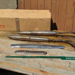 Honda DAX 50 ST50 Auspuff Anlage Schalldaempfer Blende exhaust muffler pipe cover 2