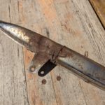 Honda DAX 50 ST50 Auspuff Anlage Schalldaempfer Blende exhaust muffler pipe cover 28