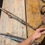 Honda DAX 50 ST50 Auspuff Anlage Schalldaempfer Blende exhaust muffler pipe cover 30