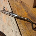 Honda DAX 50 ST50 Auspuff Anlage Schalldaempfer Blende exhaust muffler pipe cover 38